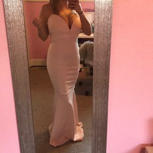 Pink mermaid dress